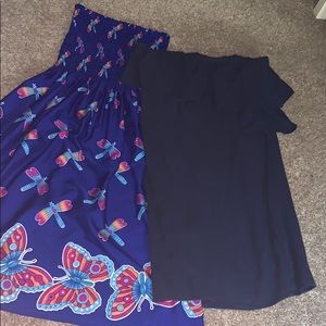 Off shoulders dresses